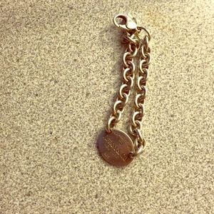 Tiffany tag bracelet